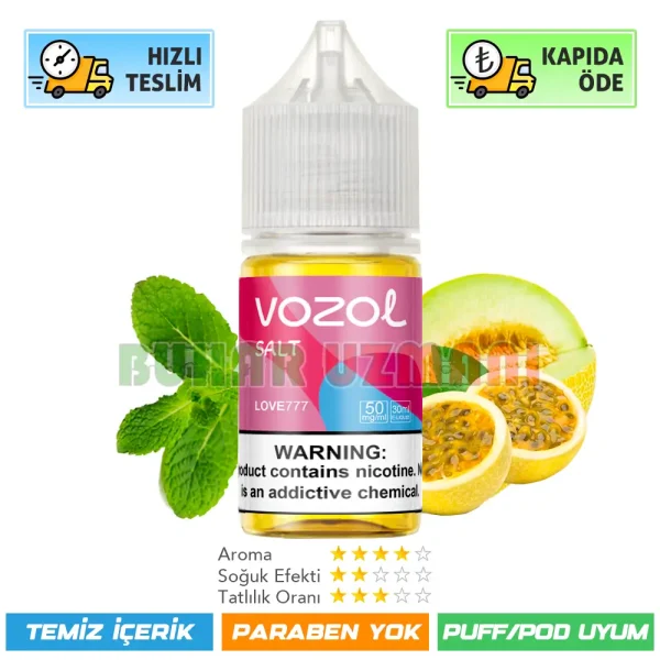 Vozol Likit Love 777 Salt 30ml