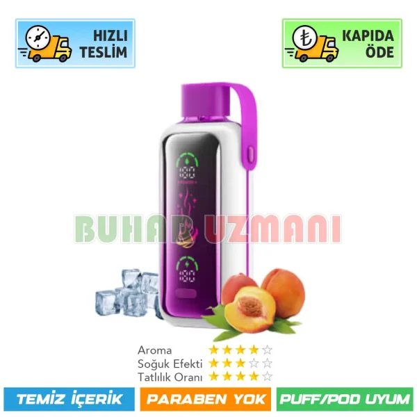 Vozol Star 20000 Puff Juicy Peach ice