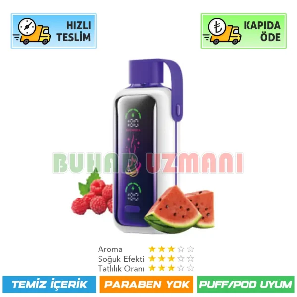 Vozol Star 20000 Puff Raspberry Watermelon