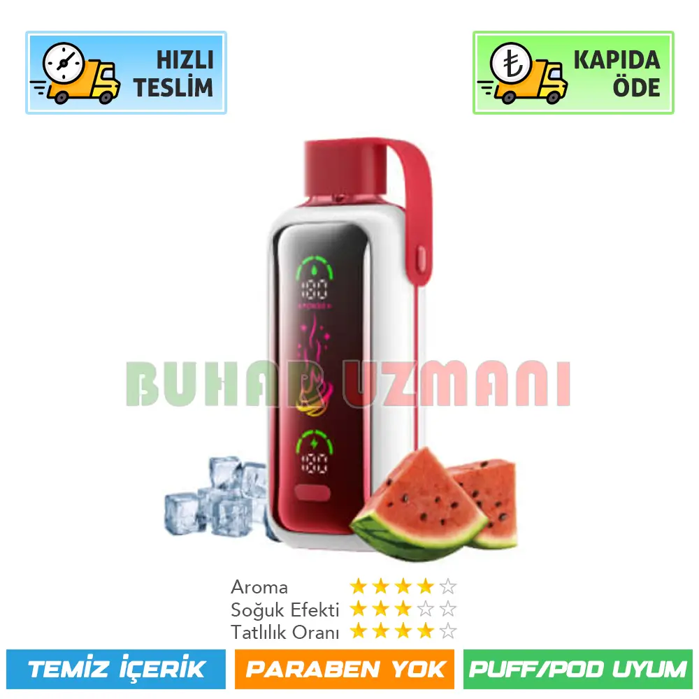 Vozol Star 20000 Puff Watermelon ice